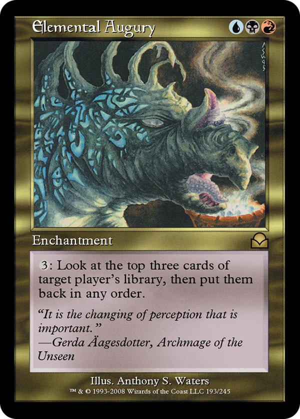 Elemental Augury (me2)