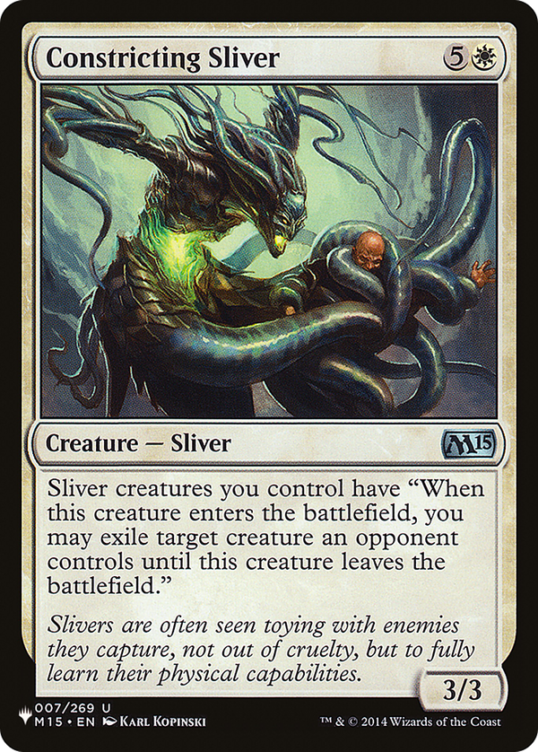 Constricting Sliver (plst)
