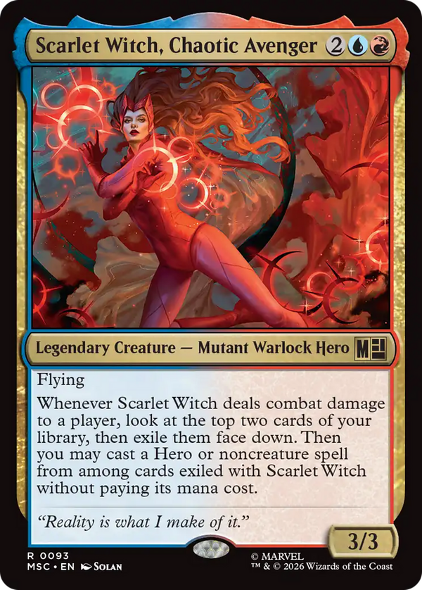 Scarlet Witch, Chaotic Avenger (msc)