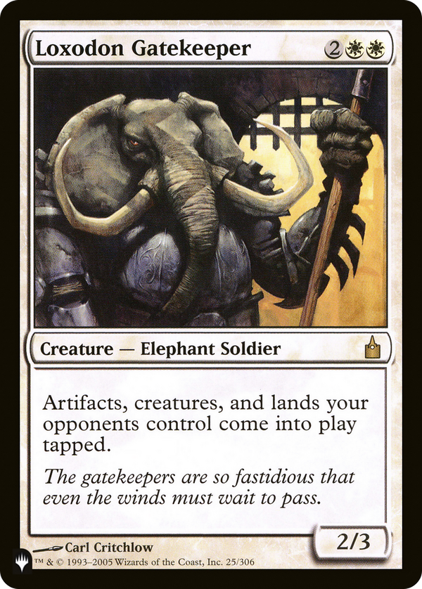 Loxodon Gatekeeper (plst)