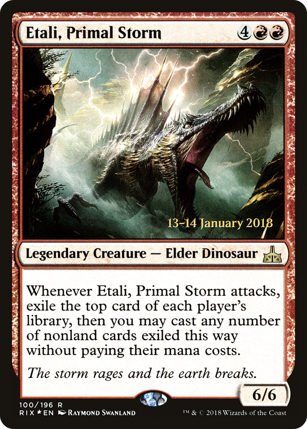 Etali, Primal Storm (prix)