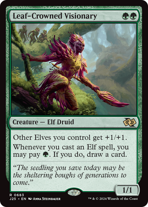 Leaf-Crowned Visionary (j25)