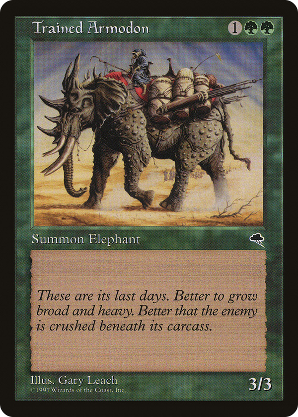 Trained Armodon (tmp)