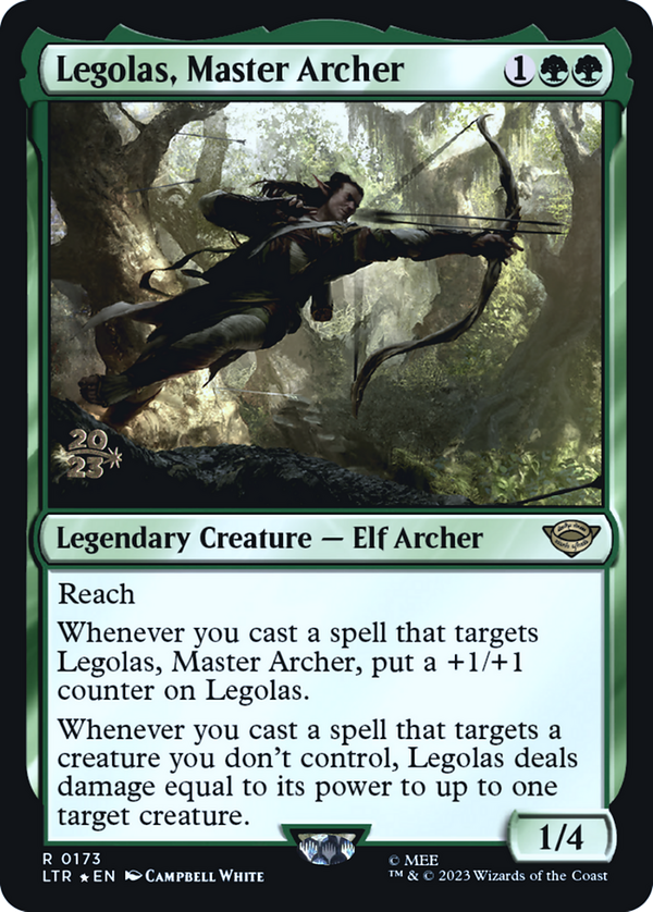 Legolas, Master Archer (pltr)