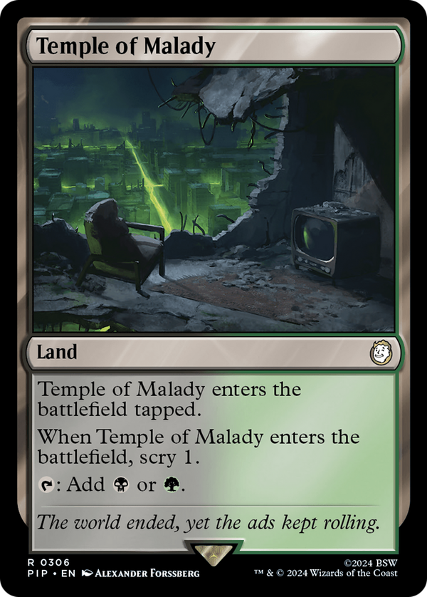 Temple of Malady (pip)