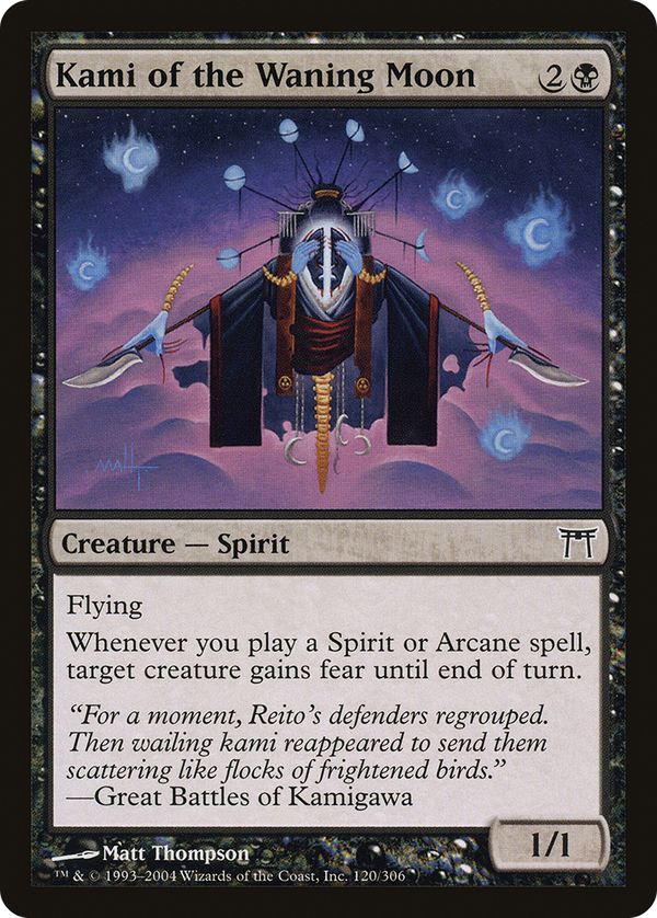 Kami of the Waning Moon (chk)