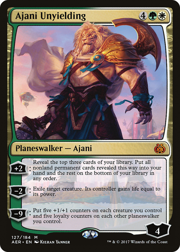Ajani Unyielding (aer)