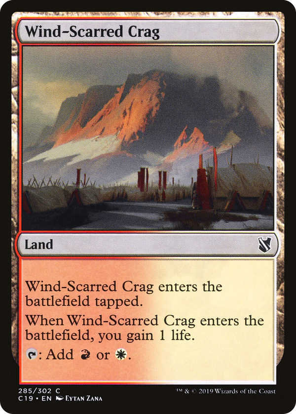 Wind-Scarred Crag (c19)