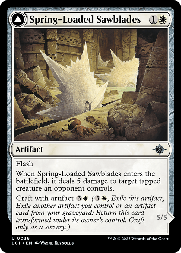 Spring-Loaded Sawblades // Bladewheel Chariot (lci)