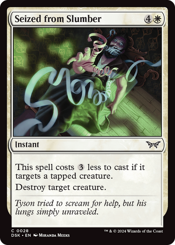 Seized from Slumber (dsk)