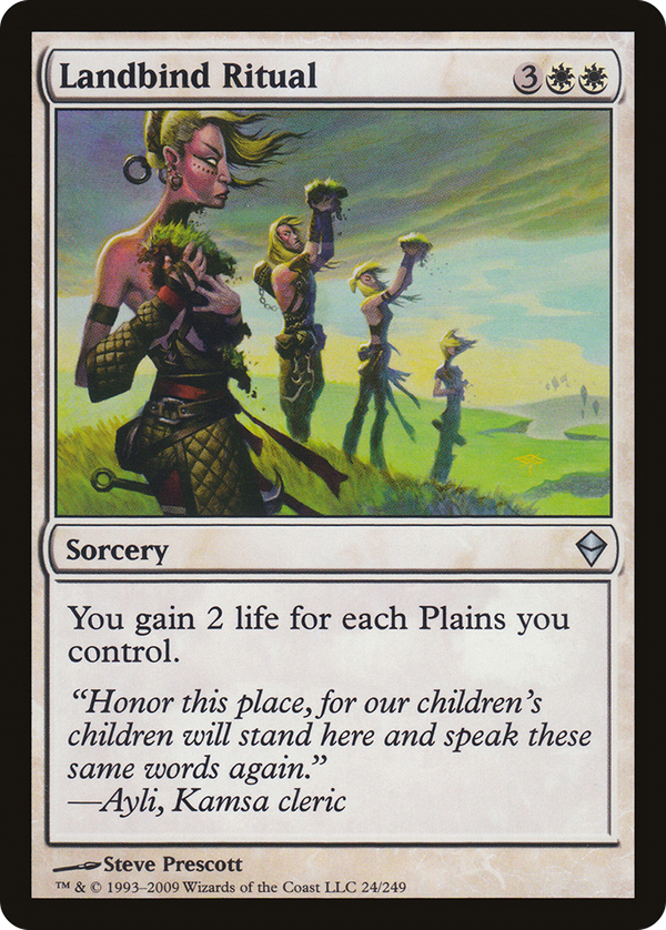 Landbind Ritual (zen)