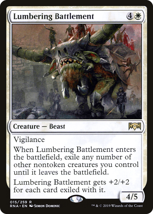 Lumbering Battlement (rna)