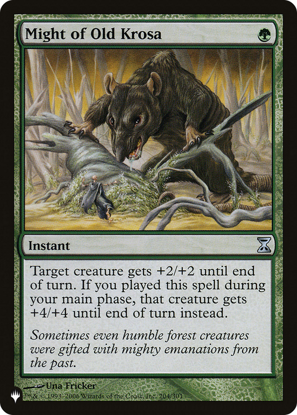 Might of Old Krosa (plst)