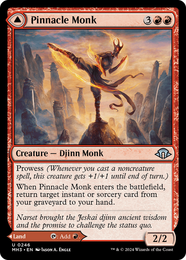Pinnacle Monk // Mystic Peak (mh3)