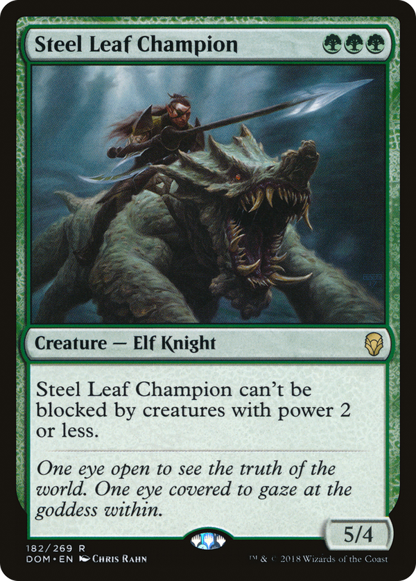 Steel Leaf Champion (dom)