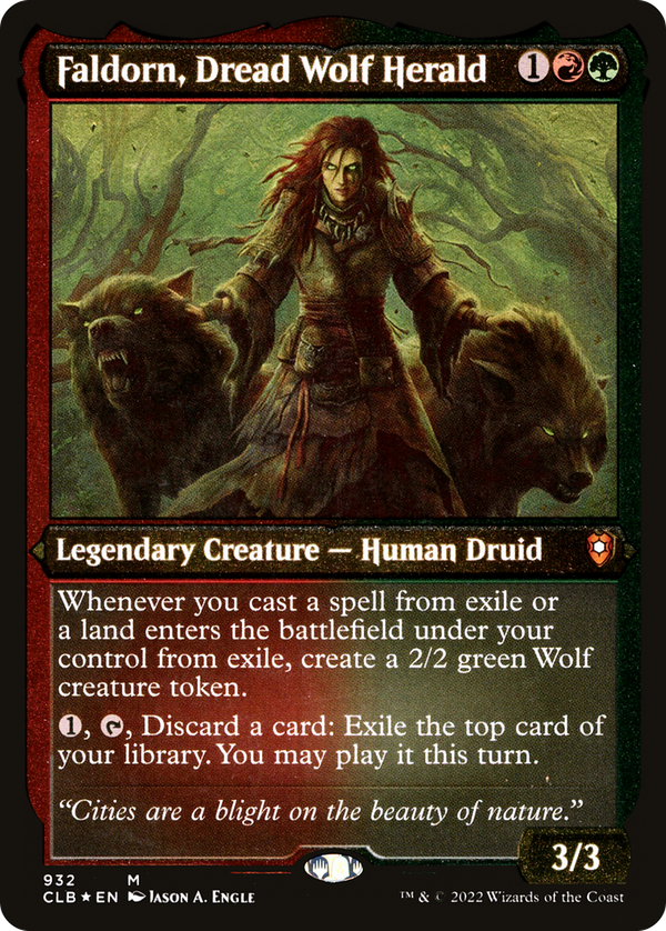 Faldorn, Dread Wolf Herald (clb)