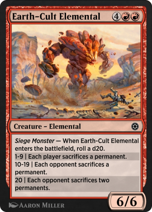 Earth-Cult Elemental (hbg)