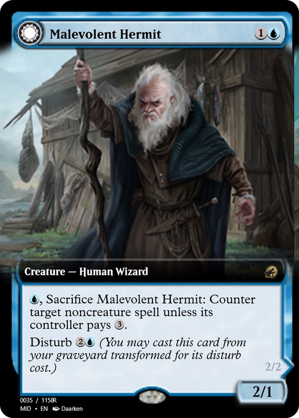 Malevolent Hermit // Benevolent Geist (prm)