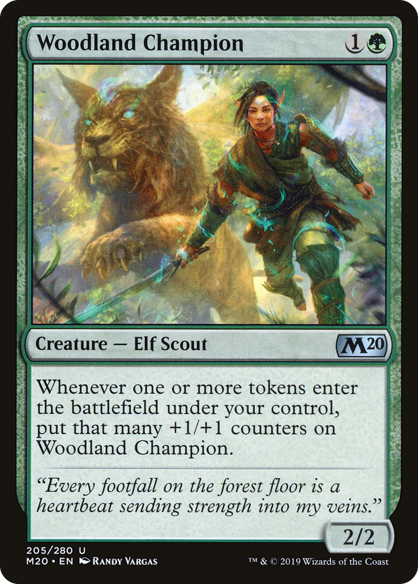 Woodland Champion (m20)