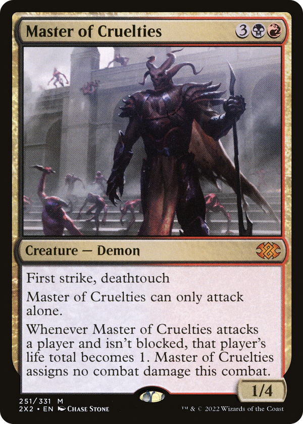 Master of Cruelties (2x2)