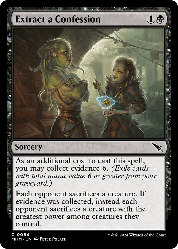Extract a Confession (mkm)
