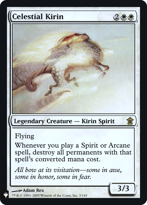 Celestial Kirin (plst)