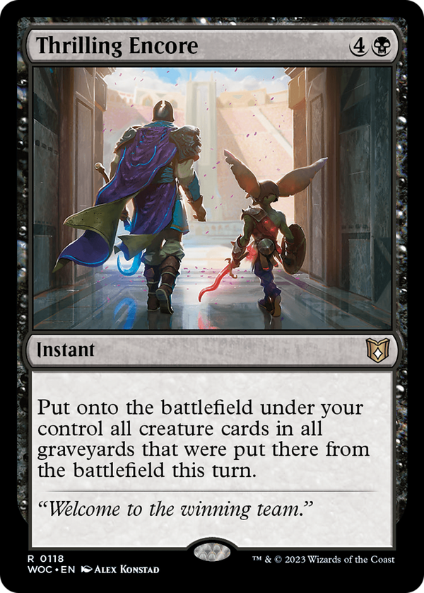 Thrilling Encore (woc)