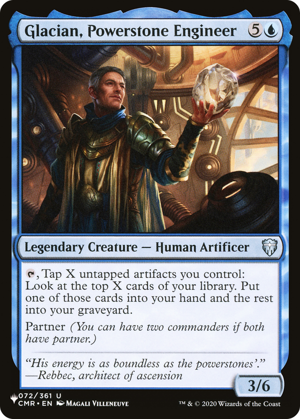 Glacian, Powerstone Engineer (plst)