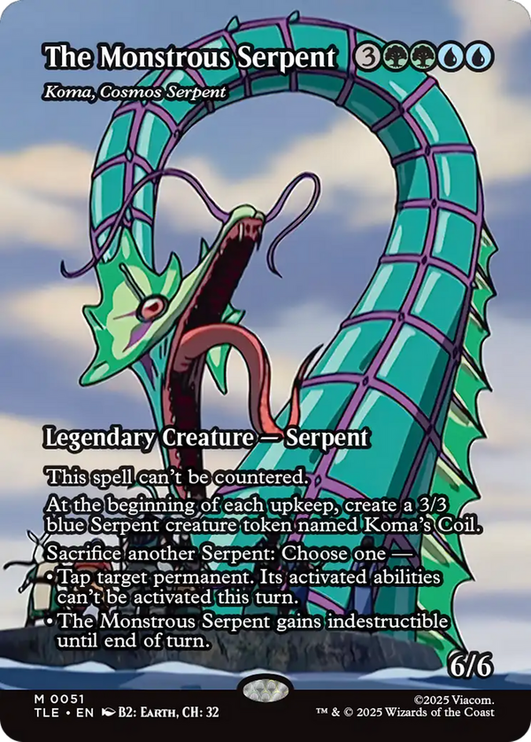 Koma, Cosmos Serpent (tle)