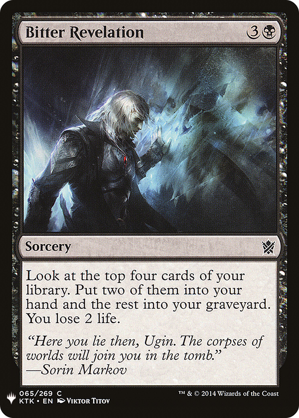 Bitter Revelation (plst)