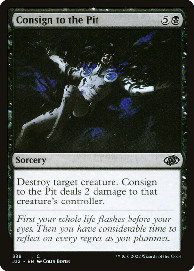 Consign to the Pit