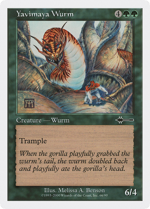 Yavimaya Wurm (btd)