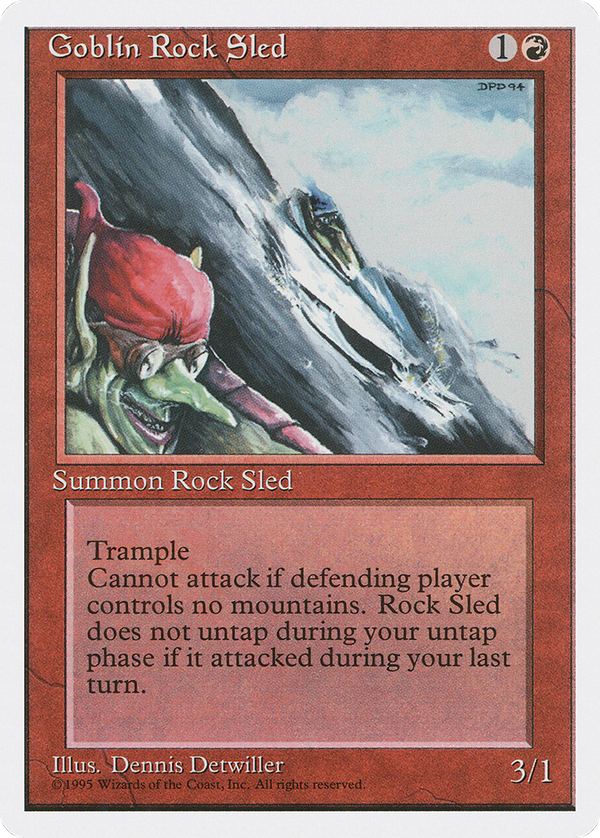 Goblin Rock Sled (4ed)