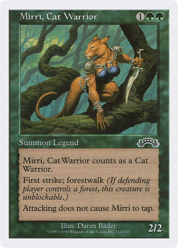Mirri, Cat Warrior (ath)