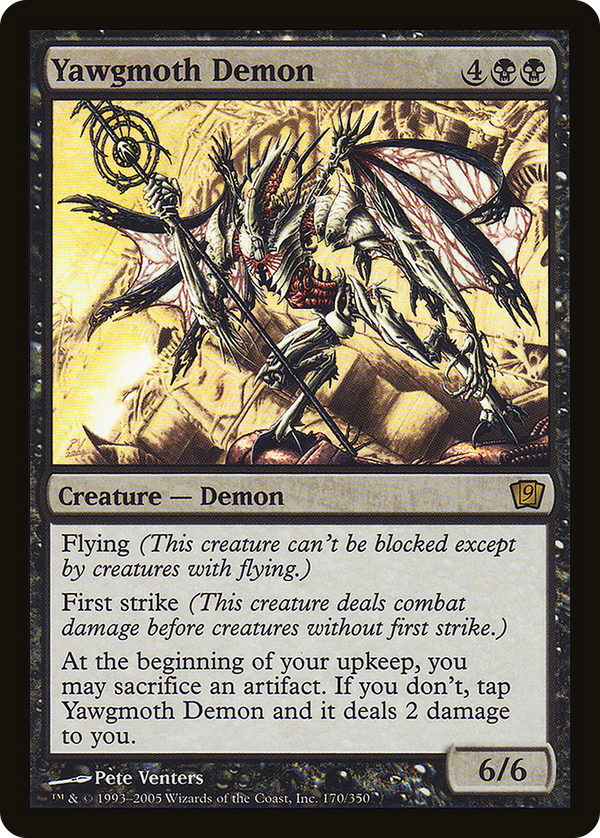 Yawgmoth Demon (9ed)