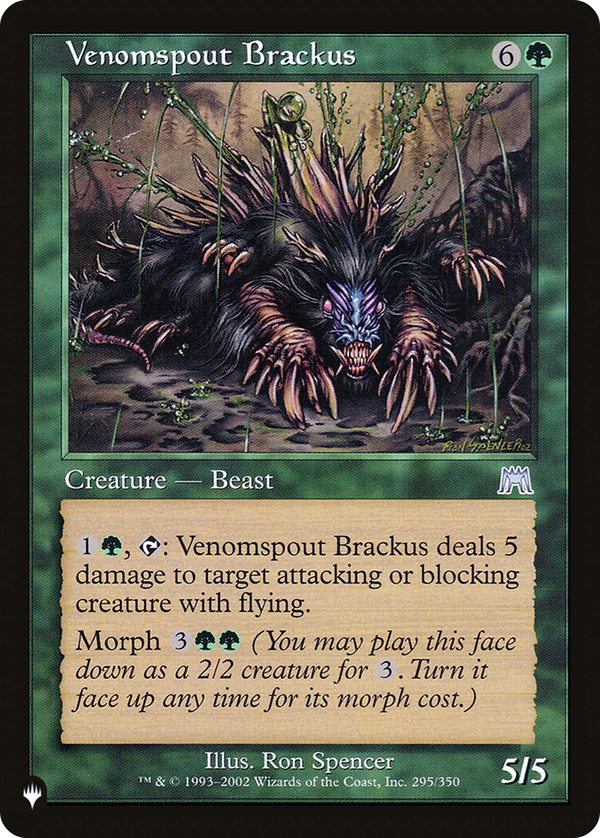 Venomspout Brackus (plst)