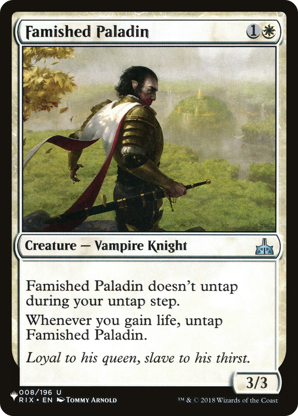 Famished Paladin (plst)