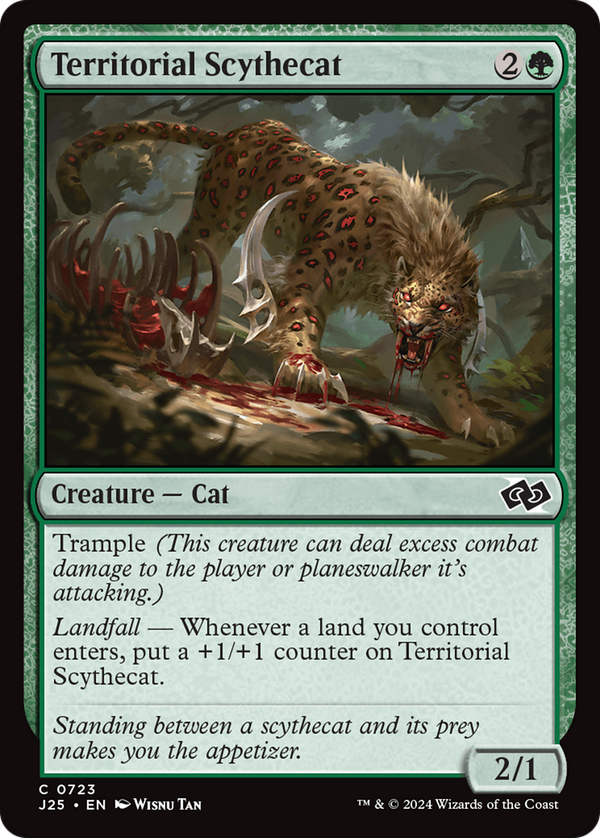 Territorial Scythecat (j25)
