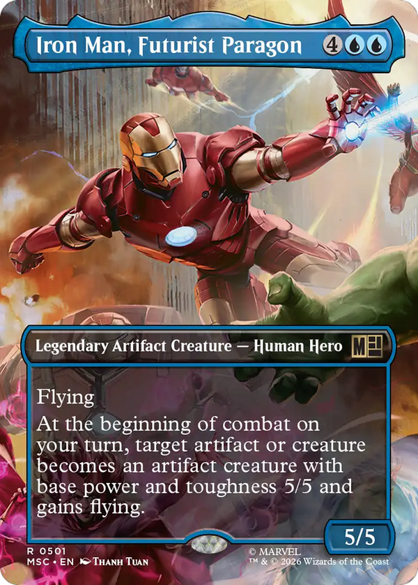 Iron Man, Futurist Paragon (msc)