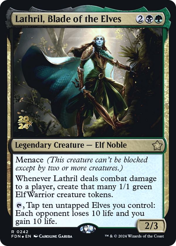 Lathril, Blade of the Elves (pfdn)