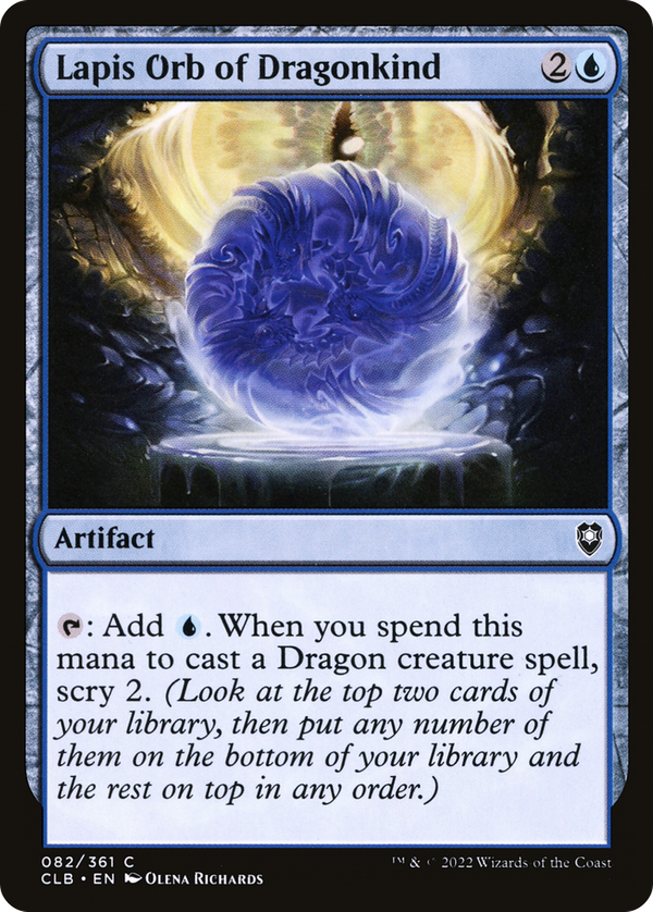 Lapis Orb of Dragonkind (clb)