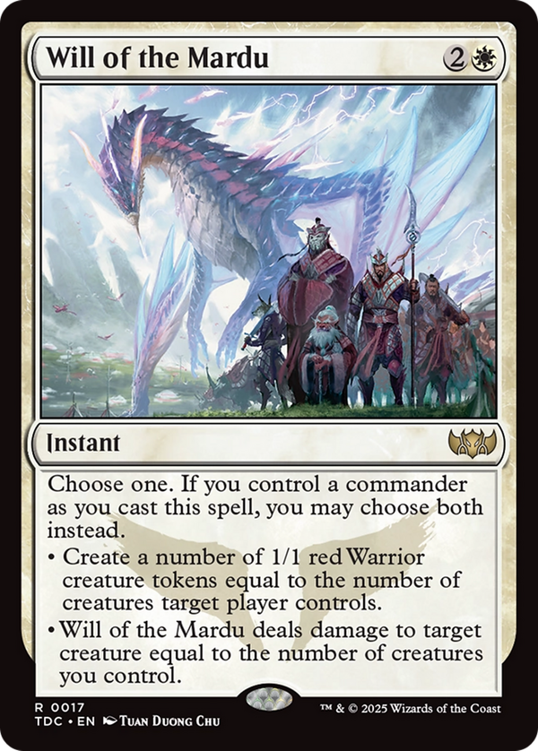 Will of the Mardu (tdc)