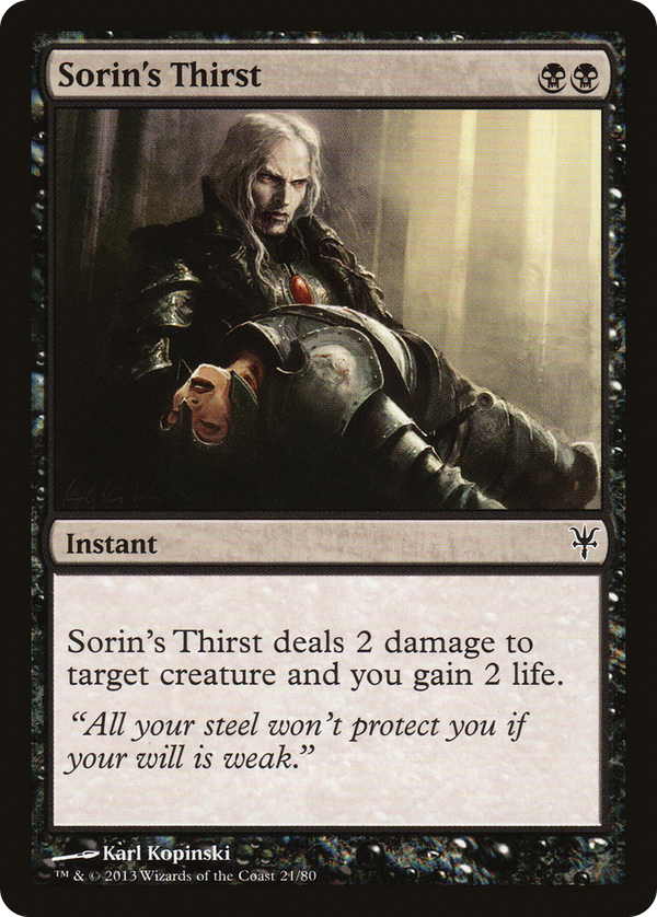 Sorin's Thirst (ddk)