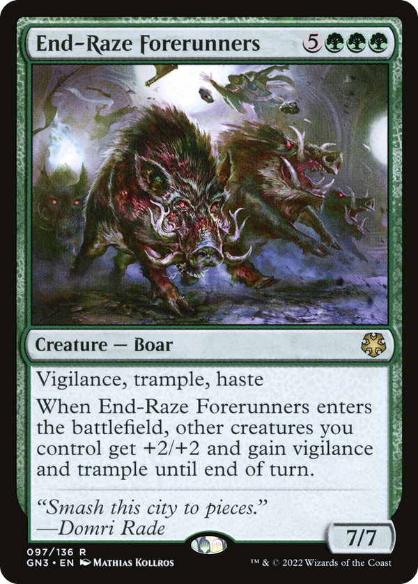 End-Raze Forerunners (gn3)