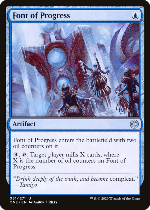 Font of Progress (one)