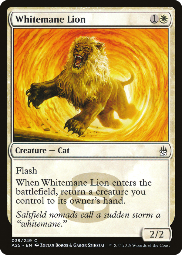 Whitemane Lion (a25)