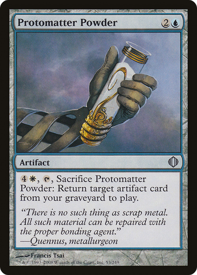 Protomatter Powder