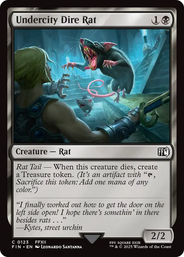 Undercity Dire Rat (fin)