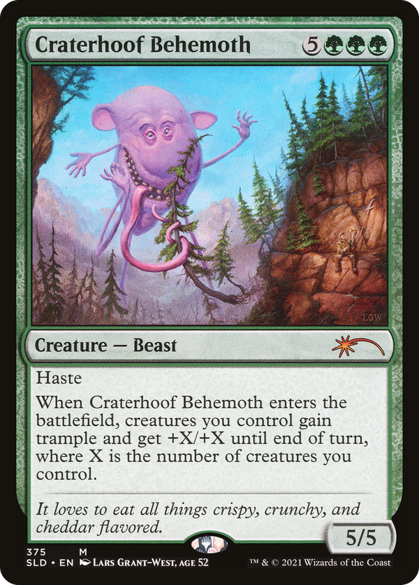 Craterhoof Behemoth (sld)