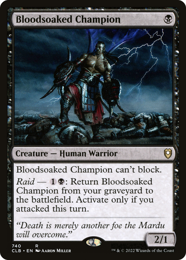 Bloodsoaked Champion (clb)